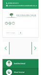 Mobile Screenshot of escueladelvalle.edu.ar