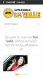 Mobile Screenshot of escueladelvalle.com